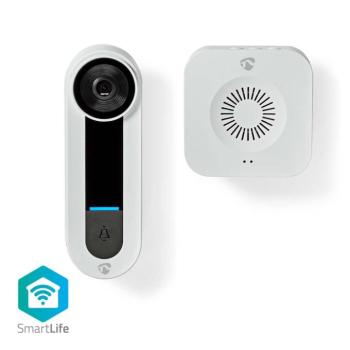 SmartLife Videó kaputelefon | Wi-Fi | Hálózati Áramellátás | 1536×1536 | Felhőalapú Tárolás (opcionális) / microSD (nem tartozék) / Onvif | IP65 | Moz kép