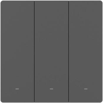 SONOFF SwitchMan Smart Wall Switch-M5 3 Gang Matter Gray kép