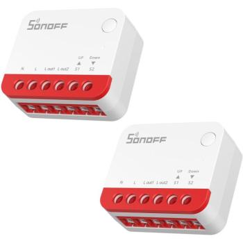 Sonoff Zigbee Smart Roller Shutter Switch MINI-ZBRBS 2-pack