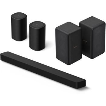 Sony BRAVIA Theatre Bar 8 + 2× Sony SA-RS3S + Sony BRAVIA Theatre Sub 7 kép