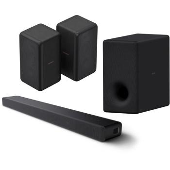 Sony HT-A3000, Dolby Atmos® 3.1 + 2× Sony SA-RS3S + Sony SA-SW3