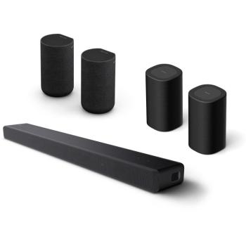 Sony HT-A3000, Dolby Atmos® 3.1 + 2× Sony SA-RS5 + Sony BRAVIA Theatre Sub 7 kép