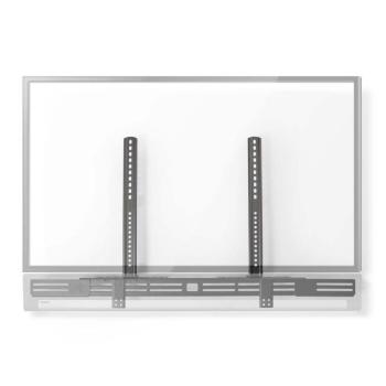 Soundbar Tartó | A következő típusokkal kompatibilis:: Univerzális | TV-Hez Csatlakoztatott | 10 kg | Mélységi állítás | Acél | Fekete kép