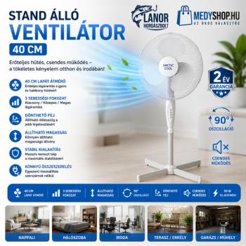 Stand álló ventilátor 40 cm