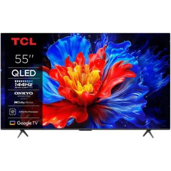 TCL 55P8K 4K -HDR QLED 144Hz Google TV, 55" kép