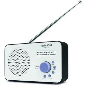 TechniSat rádió DAB+/FM Viola 2, white/black kép