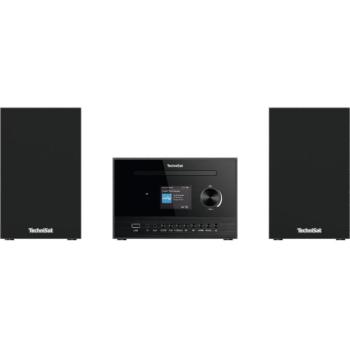 TechniSat Stereo Hi-Fi set FM / DAB+ / BT + internetes rádio, Classic 800 IR, black kép