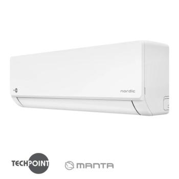 Techpoint NPT 12X PRO Nordic Inverteres Split Klíma Csepptálca Fűtéssel és Wifivel 3,4kW kép