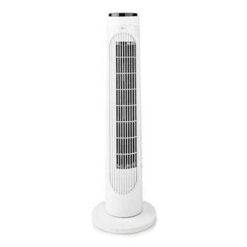 Tower Fan | 3-sebességes | Oszcilláló | 50 W | Távirányító | Fehér / Fekete kép