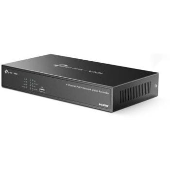 TP-Link VIGI NVR1004H-4P 4 Channel PoE Network Video Recorder kép