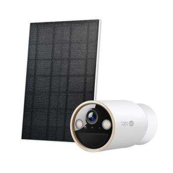 TP-LINK Wireless Kamera Cloud kültéri + Okos Solar Panel IP66 4K Dual-Band, TAPO C460 KIT kép