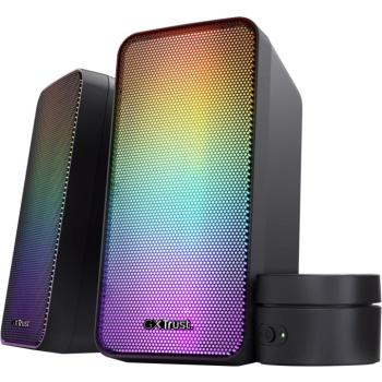TRUST GXT1611 EZARO Illuminated Gaming Speaker Set kép