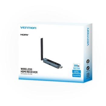 Vention Wireless HDMI Receiver Gray