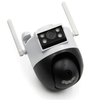 Vezeték nélküli smart kamera – HD IP megfigyelő kamera éjjellátóval, mobilalkalmazással és mozgásérzékeléssel (BBV) kép