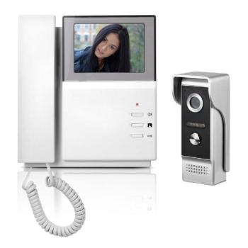 Videós kaputelefon – vízálló wifi-s kapucsengő éjjellátó kamerával és 4,3" kijelzővel – 480 x 272 P felbontás (FX) (BBD) kép