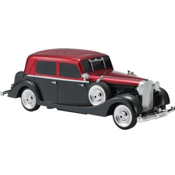 Wester 1934 retro autó stílusú Bluetooth hangszóró – vezeték nélküli HD sztereó hangzás, FM rádió, LED fények és beépített mikrofon (BBD) kép