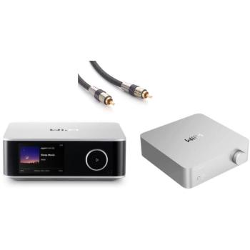 WiiM Ultra Silver + Vibelink Amp Silver + Eagle Cable Deluxe II koax, 1.5m kép